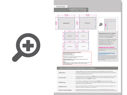Product Bild loseblattsammlung_din_a5_quer__164_bl__tter_pro_sammlung__vorne_und_hinten_schwarz_(1_1)