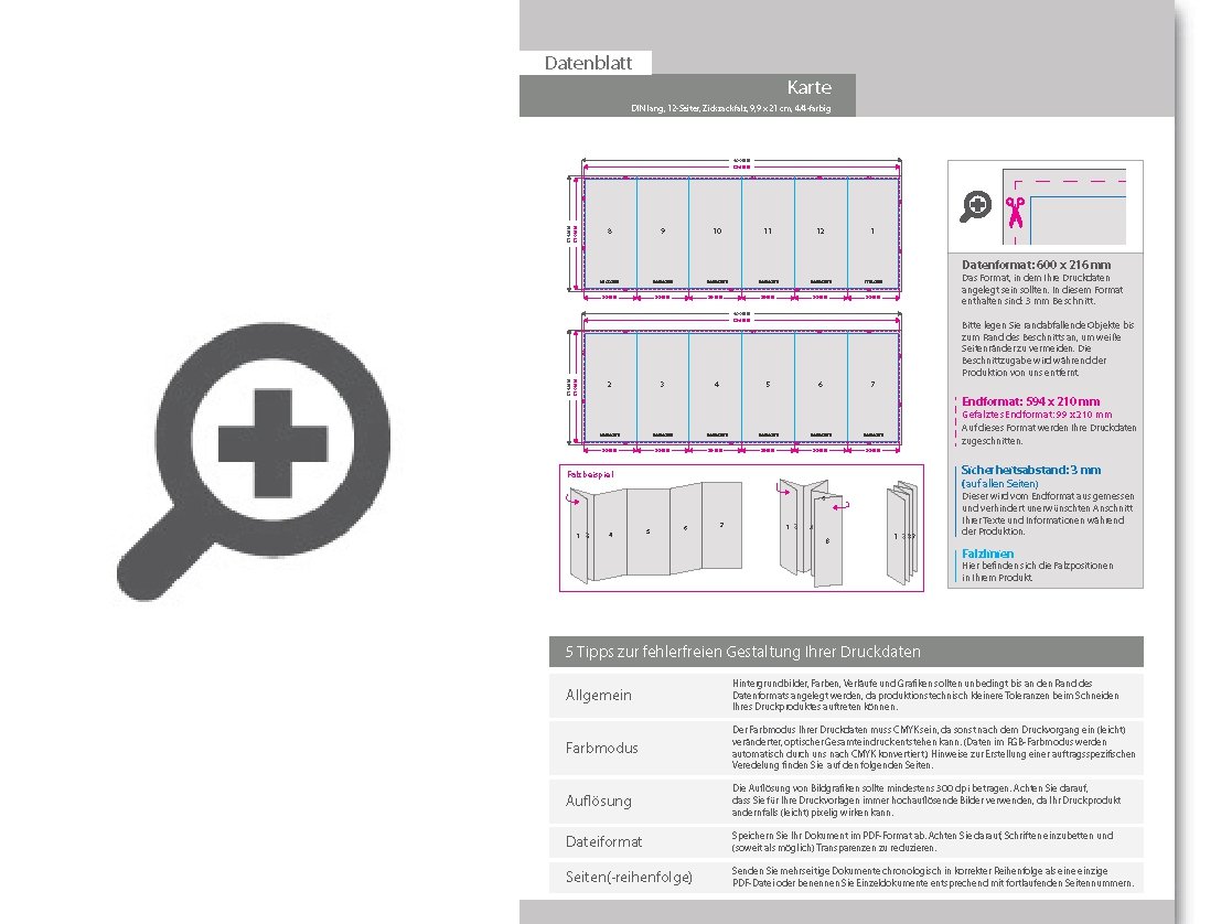 Product Bild einladungskarte__gefalzt_auf_din_lang__vertikaler_zickzackfalz__12-seitig