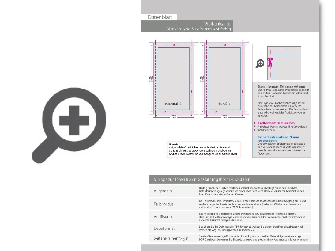 Product Bild visitenkarten_hoch_4_4_farbig_50_x_90_mm_(beidseitiger_druck)__munken_lynx